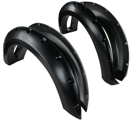 - Spec-D Tuning 2004-2008 Ford F-20150 Styleside 4Pc Smooth Paintable Pocket Rivet Style Fender Flares 04 05 06 07 08 (Left + Right)