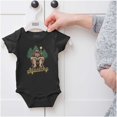 thumbnail image 5 of Funny Bigfoot Keep It Squatchy Gender Neutral Printed Baby Bodysuit Brisco Brands NB, 5 of 6