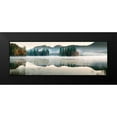 thumbnail image 2 of Lake, Shelley 24x11 Black Modern Framed Museum Art Print Titled - Lefferts Pond, 2 of 5