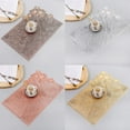 thumbnail image 2 of Rectangular Placemats for Dinner Table  Heat Resistant Elegant Hollow Placemats Non Slip Table Mats Tea Mug Coaster for Kitchen Table  Restaurant  Cafe, 2 of 4