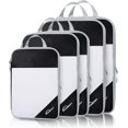 thumbnail image 2 of GFDYREE Compression Packing Cubes for Travel, 5 Set Packing Cubes Travel Essentials, Compressible Packing Cubes Organizers for Carry On Suitcases, 2 of 7