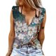 thumbnail image 3 of Blusa sin mangas con cuello en V y estampado informal a la moda para mujer Fridja  gh7206, 3 of 6
