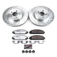 thumbnail image 3 of PowerStop Front Z26 Street Warrior Carbon-Fiber Ceramic Brake Pad and Drilled and Slotted Rotor Kit Fits: CHRYSLER DODGE Select Models K2560-26, 3 of 9