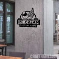 thumbnail image 4 of Craftnamesign Custom Ice Cream Shop Metal Sign LED Light, Ice Cream Store Decor, Ice Cream Sign, 4 of 5