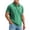 Green, variant on Daiosportswear Men'S Vintage Washed Polo Shirts Classic Fit Pullover Shirts Summer Lapel Button Tops Casual Retro Distressed Tee Top Purple XL(XL)