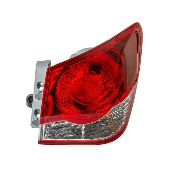 Right Passenger Side Outer Tail Light Assembly - Compatible with 2011 - 2015 Chevy Cruze 2012 2013 2014
