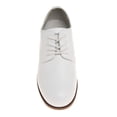 thumbnail image 3 of Josmo Boys Little Kids Classic Dress Shoes with Lace Up Closure, White, 2, 3 of 9