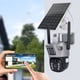 thumbnail image 1 of Soalr Cámara De Seguridad Para El Hogar, Cámara De Vigilancia Solar Para Exteriores, Multifuncional, Batería Incorporada De 10800 MAh, Función De Conversación Bidireccional, 1 of 7
