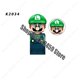 thumbnail image 1 of 14 estilo KDL805 CY8001 Mini figura de juguete de acción Super Maria Bros bloques de construcción muñecas Wario Luigi Peach Yoshi Mushroom Bricks Dengxun unisex, 1 of 2