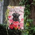 thumbnail image 7 of Black Lab Valentine House Flags 28x40 Double Sided Labrador Dog Valentines Day Garden Flag Large Valentine''s Banners for Outside, 7 of 7