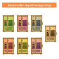 thumbnail image 4 of 2 Person Far Infrared Indoor Sauna Room,1850w Carbon Canadian Hemlock Wooden Dry Sauna with Dual Control Panel and MP3 Controller, 8 Carbon Panels,Led Reading Lamp, 4 of 5