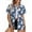 01 Blue2, variant on Weiqiqre Oversized Tshirts for Women Summer Beach Shirt Tropical Shirts Womens Hawaii Button Down Short Sleeve Blouses Button Up Tops
