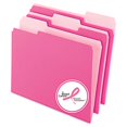 thumbnail image 1 of Pendaflex  Interior File Folders- 1/3 Cut- Top Tab- Letter- Pink- 100/Box, 1 of 1