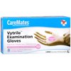 CareMates Vytrile Powder Free Examination Gloves, Large, 100 Count