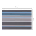 thumbnail image 4 of REGALWOVEN Morden Placemats Set of 6 Placemats for Dining Table Decor Indoor Outdoor Washable Kitchen Table Mat Wipe Clean Blue 18*12in, 4 of 7