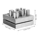 thumbnail image 3 of 7 Holes Punch Die Disc Set Irregular Alloy Steel Round Punching Cut Jewelry Tools, 3 of 4