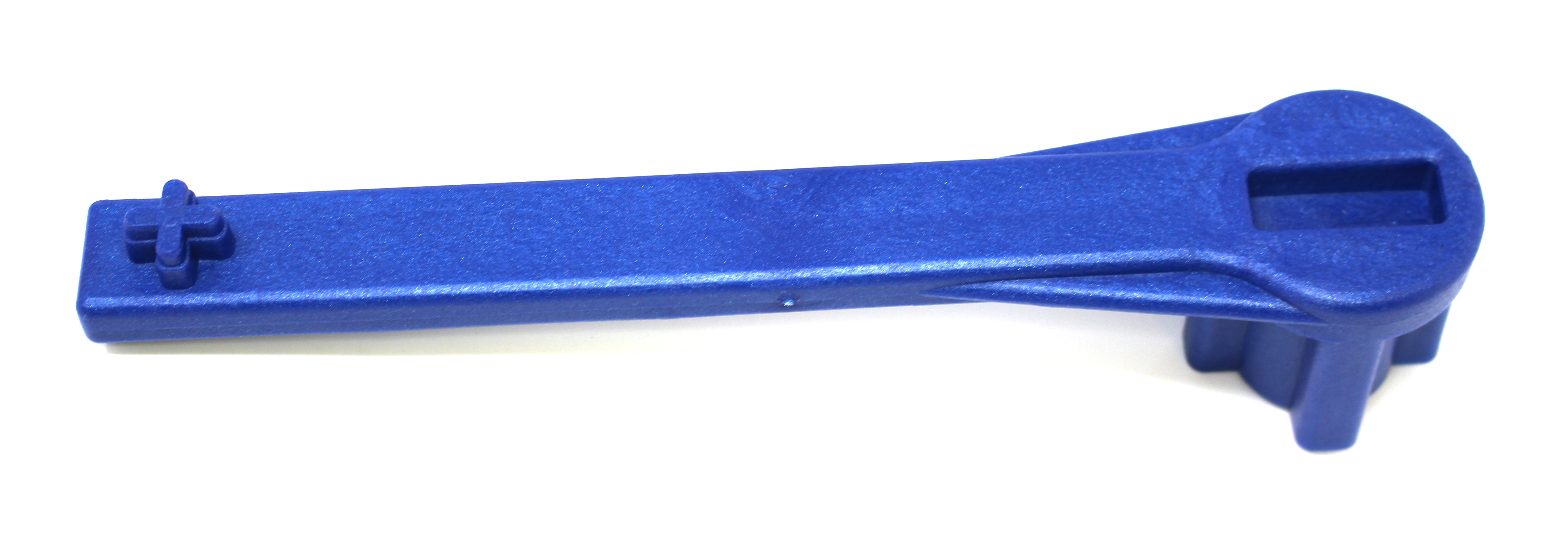 Gas and Bung Wrench Non Sparking Solid Drum Bung Nut Wrench (BLUE) 2 Pack - image 4 of 9