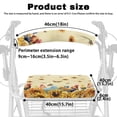thumbnail image 6 of HELLHERO Seat & Back Covers Seat & Backrest Cover Set Non Slip Easy to Use Breathable for Seniors Men Women, 6 of 7