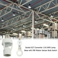thumbnail image 4 of Halloween Socket E27 Converter 110-240V Lamp Base with Motion Sensor Bulb Home Lighting Supplies, 4 of 6