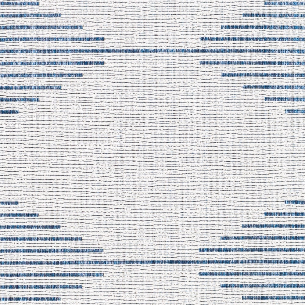 Livabliss Outdoor Rugs, 2x3 Eagean Global Blue Area Rug for Patio, Porch, Deck, Backyard, Waterproof Indoor Outdoor Carpet (2' x 2'11")