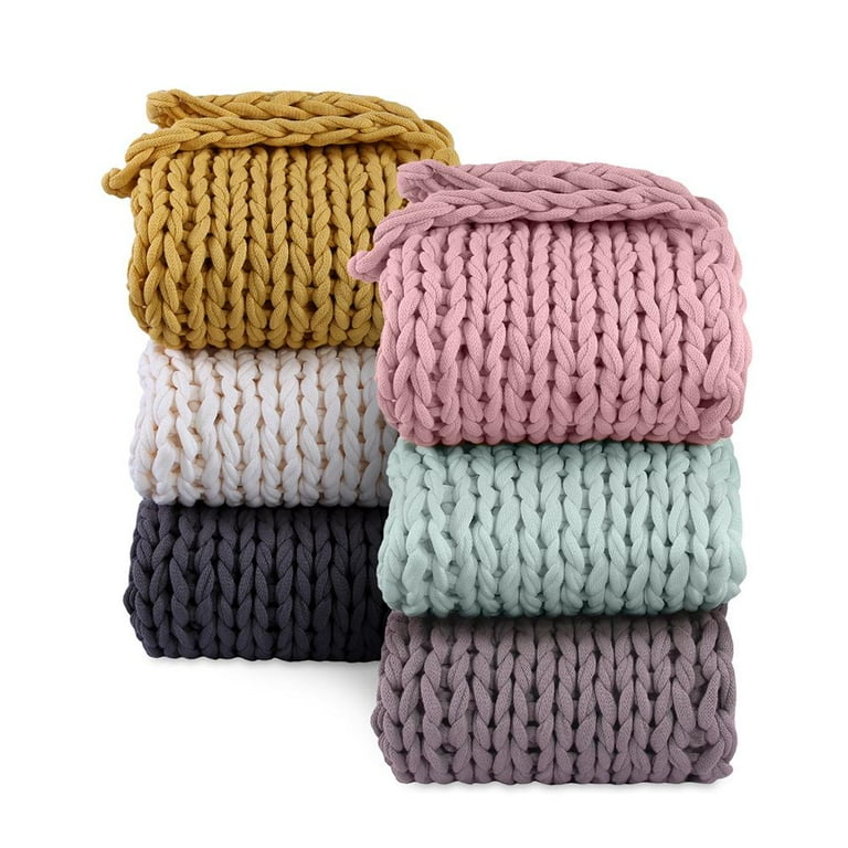 Berkshire Blanket Sailor s Knot Chunky Knit Throw Walmart