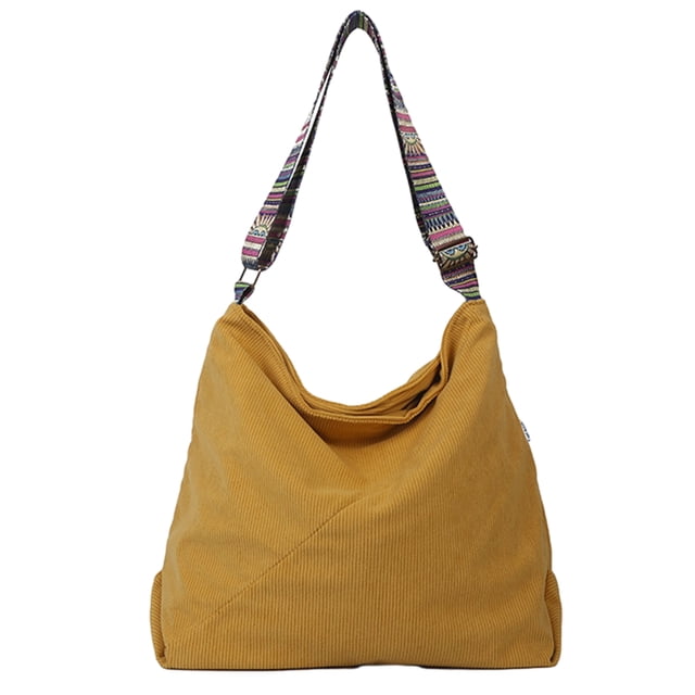 Bolso de mano para mujer Bolsos de trabajo para mujer Bolso bandolera elegante Bolso de mano para mujer Bolso de pana estilo hobo Bolso de hombro de moda Monedero