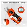 thumbnail image 3 of Electric Pruner Shear 8V 150W Professional Cordless Pruning Shears With 6 2Ah Lithium Battery Electric Tree Pruning Tool Kits ,Less Effort, 3 of 6