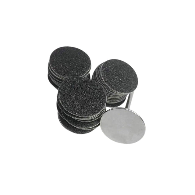 Sand Paper Replacement Pads For Electric Foot File 25mm 80Grit 50Pcs