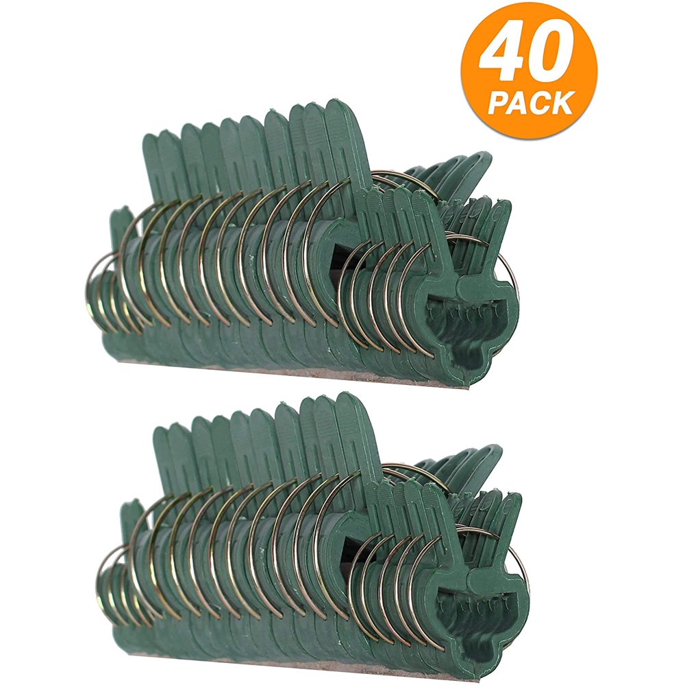 Codream 40 Pcs Reusable Plant Clips, Orchid Clips, Support Climbing