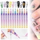 thumbnail image 1 of Rotuladores para uñas en 12 colores. Rotuladores finos de gel para manicura. Bolígrafos de punta fina para pintar las uñas (10 ml), 1 of 8