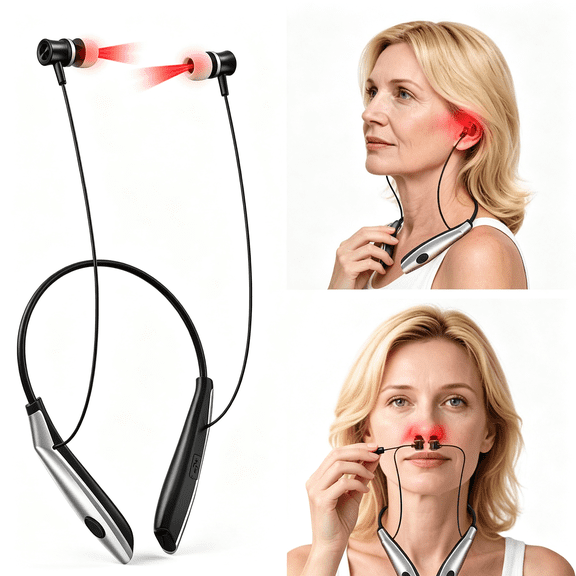 XIRQI Red Light Therapy for Ears&Nose,650Nm Red Light Therapy Device,Natural Red Light Therapy for Ears