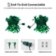 thumbnail image 4 of Red de luces navideñas Dirnun, 160 LED, 1,5 m x 2 m, verde, resistente al agua, 4 of 8