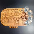 thumbnail image 3 of Juegos de Fiesta de Navidad Tiros Y Escaleras Juego de Bebida con Dados,Juego de Madera de 15x7.5In para Reuniones Divertidas con Amigos Y Familia,Juego de Beber de Ruleta de Tiro, 3 of 6