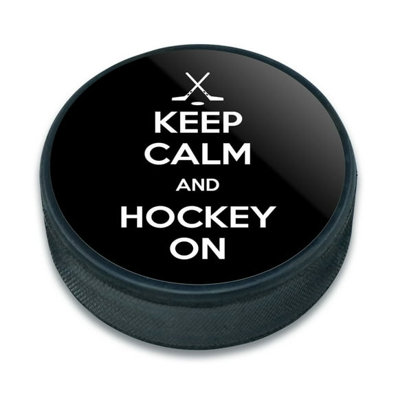 Hockey On Sports - Keep Calm and Ice Hockey Puck