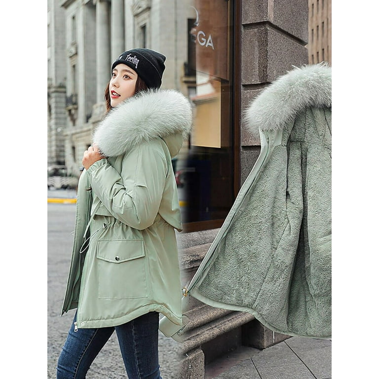 DanceeMangoo New Winter Jacket Women Parkas Warm Casual Parka