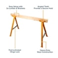 thumbnail image 3 of Bora Portamate Jobhorse Sawhorse Brackets, 3 of 8