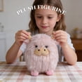 thumbnail image 3 of 8 Inch Long-Haired Cow Plush Toy Cute Soft Highland Cow Stuffed Animal Doll Small Farm Animal Toy for Home Decor and Play, 3 of 5