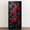Color 3, variant on Self Adhesive Vinyl Refrigerator Wrap Set Vibrant Red Roses Green Leaves Close Up Floral Door Mural Removable Fridge Sticker Peel and Stick Full Door Cover Decal Kitchen Bar Decor