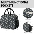 thumbnail image 6 of Womens Pioneer Flower Floral Print Pattern Lunch Box for Work,Insulated Lunch Bag for Women,Loncheras Para Mujer,Leakproof Adult Lunch Bag for Work,Beach,Travel,Picnic,Camping, 6 of 6