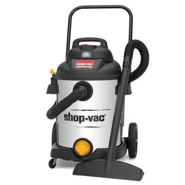Shop-Vac 12 Gallon 6.5 Peak HP Wet Dry Contractor Series Stainless Steel Vacuum, Model 9627706