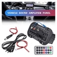 thumbnail image 2 of 30W Power Amplifier Board Amplificador USB Dac FM Radio TF Player Subwoofer DIY Amplifiers For Motorcycle Car, 2 of 5