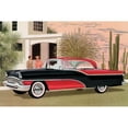 thumbnail image 3 of Retrotravel 14x11 Black Modern Framed Museum Art Print Titled - Packard Clipper at the Camelback Inn, 3 of 5