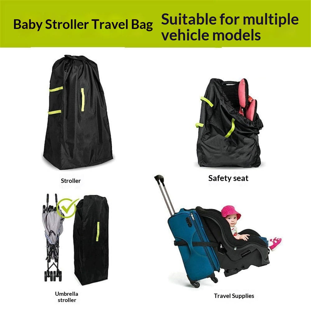 Stroller Bag for Airplane: Travel Essentials, Stroller Cover for Travel, Gate Check Bag, Waterproof Travel Cover