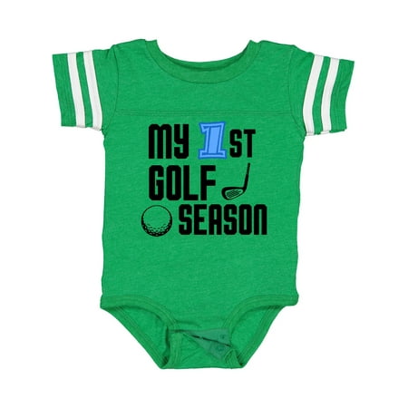 

Inktastic My 1st Golf Season Gift Baby Boy Bodysuit