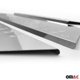 thumbnail image 5 of OMAC Door Sill Scuff Plate Protector for VW Eurovan 1993-2003 Stainless Steel 2x, 5 of 6