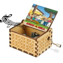 King of the Hill Wooden Music Box.