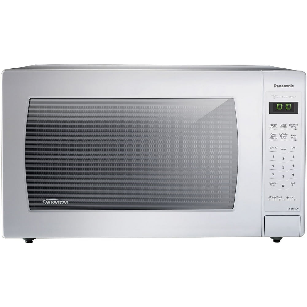 Panasonic Genius Sensor 2.2 Cu. Ft. 1250W Countertop Microwave Oven with Inverter Technology