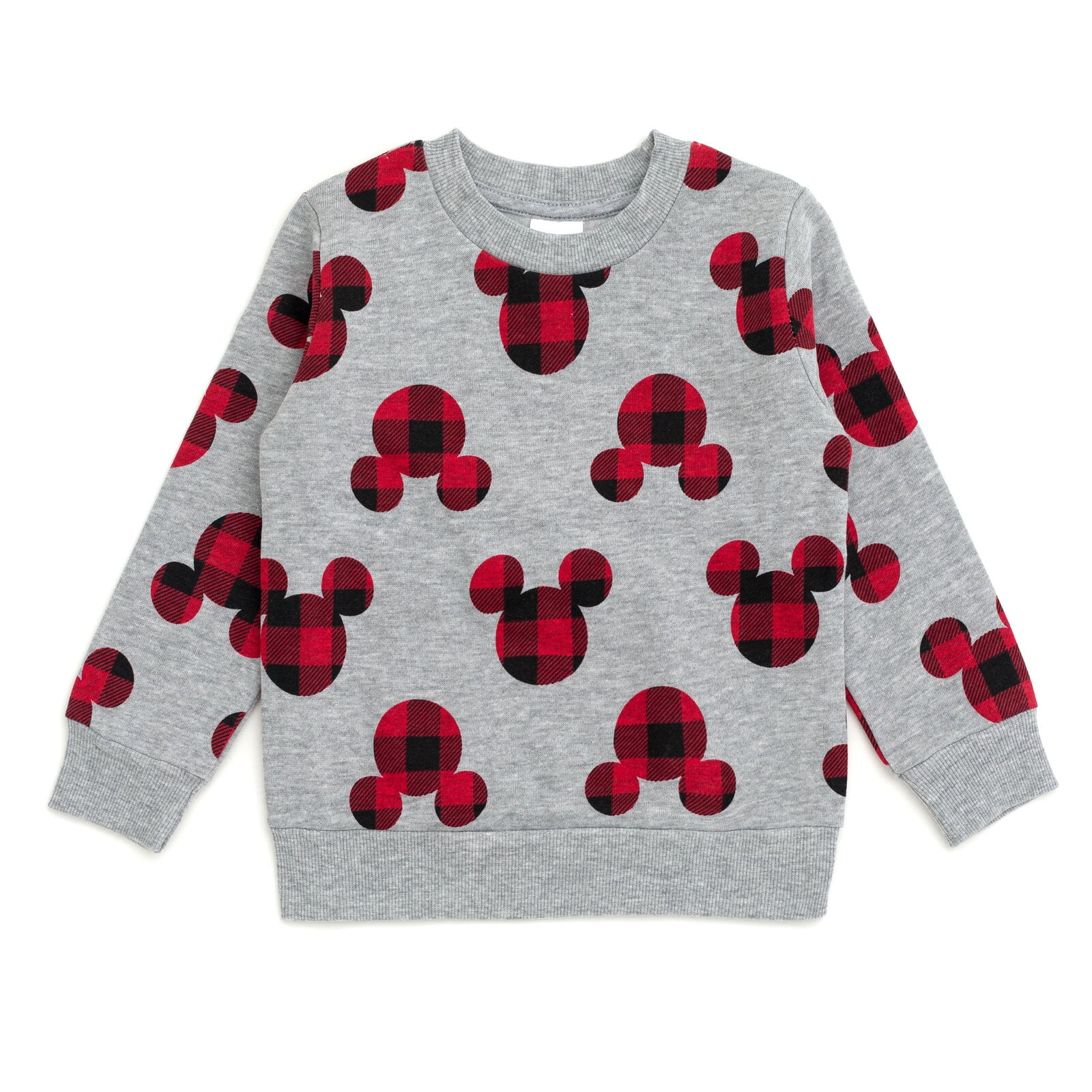 Disney Mickey Mouse Fleece Sweatshirt and Jogger Pants Outfit Set Toddler to Big Kid