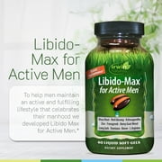 Irwin Naturals Libido Max for Active Men – 60 Liquid Soft-Gels