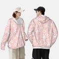 thumbnail image 4 of Fotbe Rabbit Sunflower Chaqueta con Protección Solar UPF 50+ para Hombre y Mujer, Camisa con Capucha y Bolsillos-Large, 4 of 7